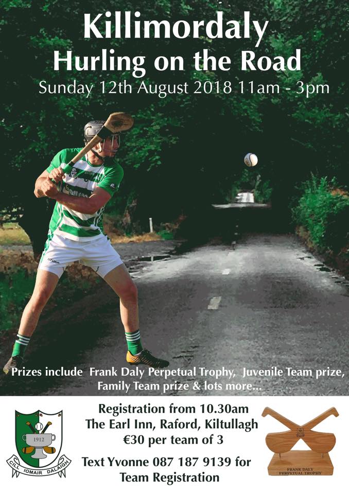 Killimordaly Hurling on the road